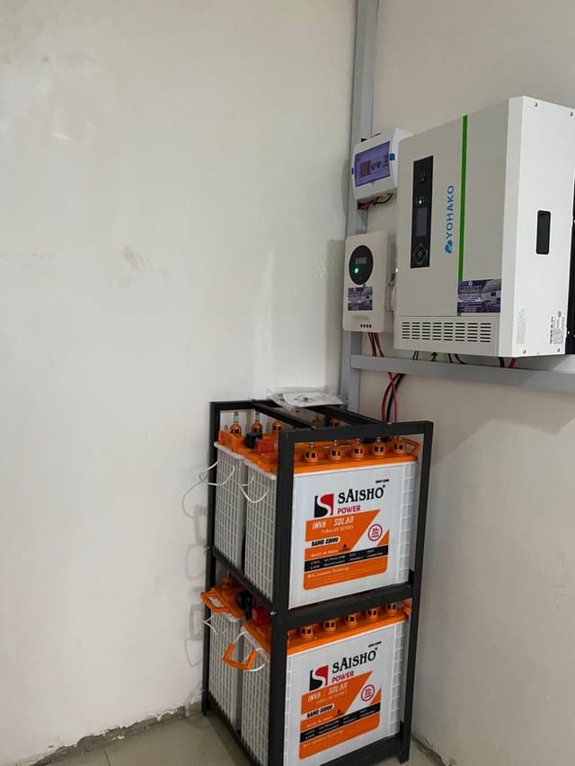 Saisho inverter installation project